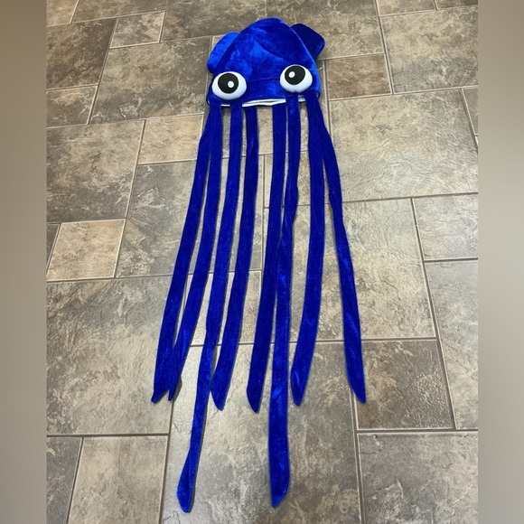 💎2/$18💎  Blue Squid Hat - Picture 1 of 4